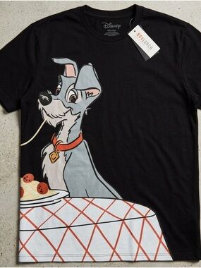 Disney Lady and the Tramp Sketch Graphic Tee